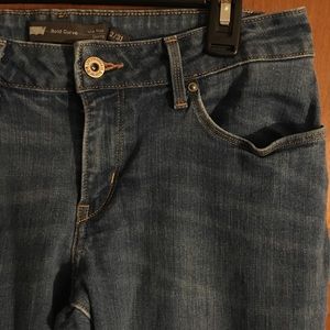 Blue Levi Skinny Jeans